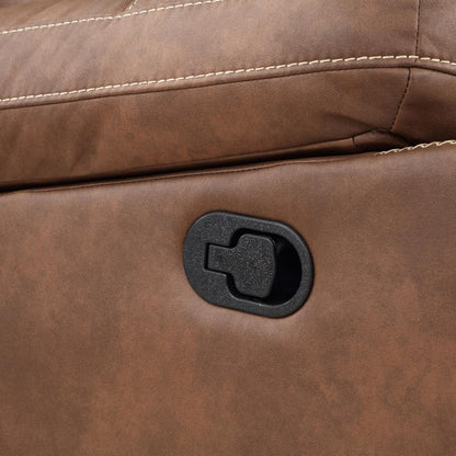 Rudger Manual Motion Loveseat Brown
