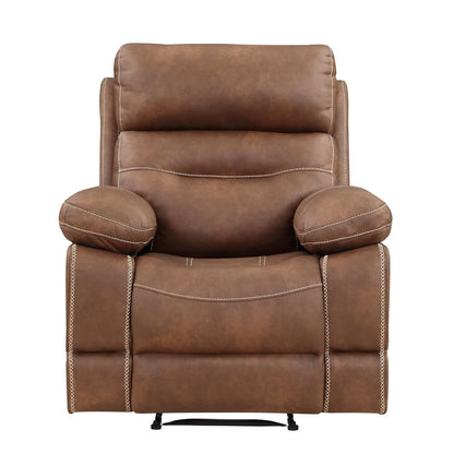 Rudger Manual Recliner Chair Brown