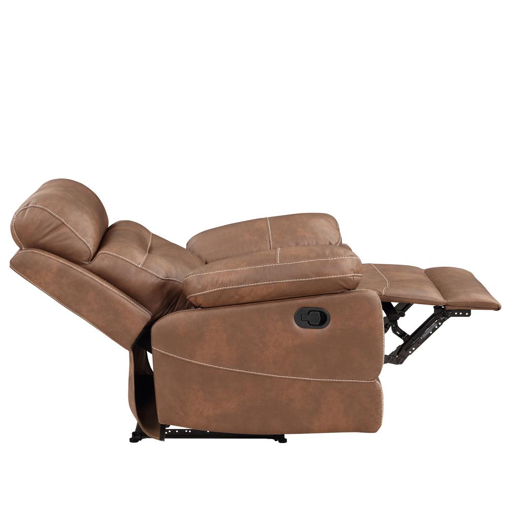 Rudger Manual Recliner Chair Brown