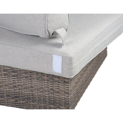 Tamyra Wicker Patio Armless Chairs (Set of 2)