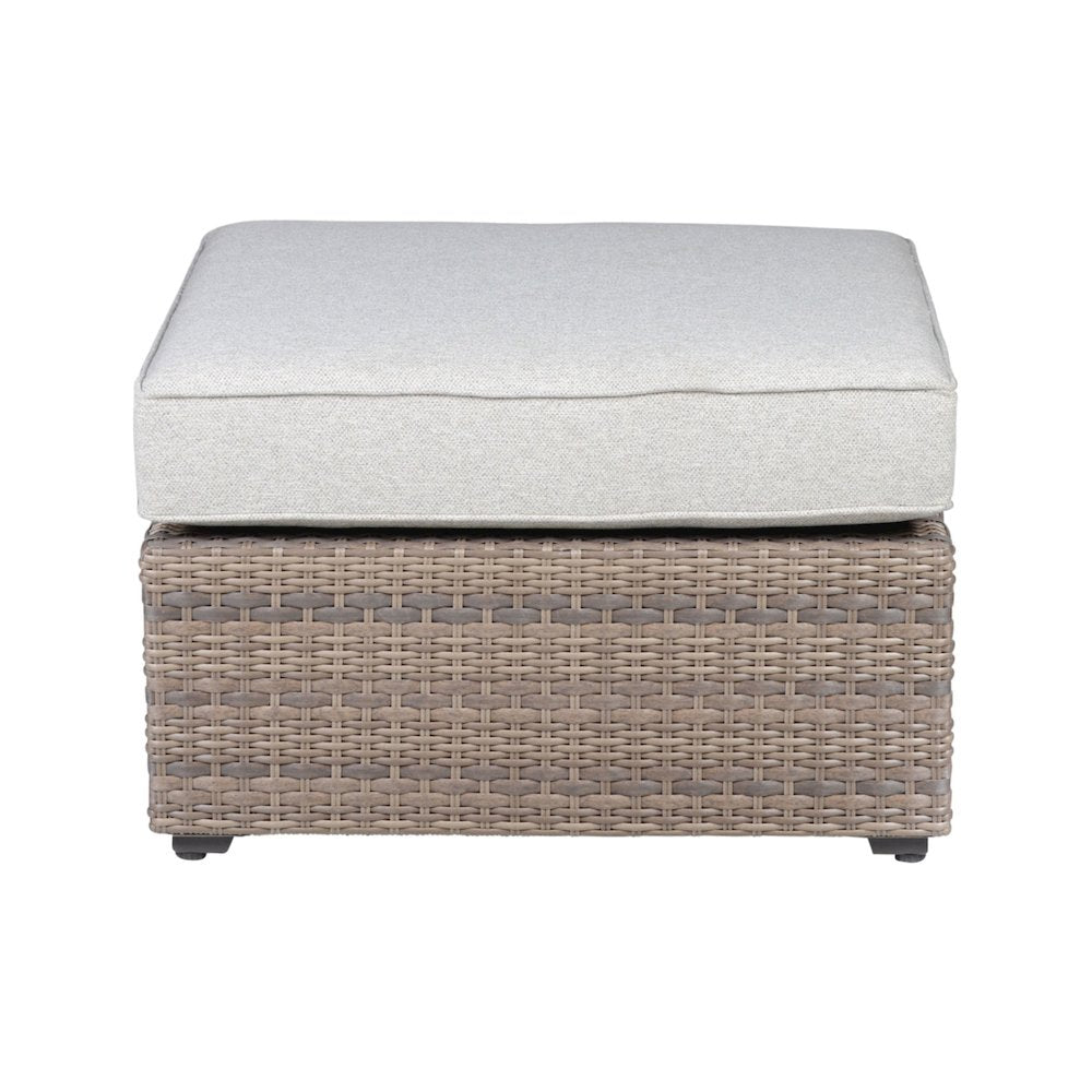 Tamyra Corner Side Table & Ottoman