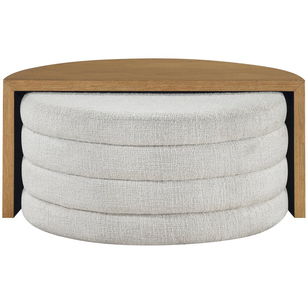 Florence Brown Nesting Cocktail Table