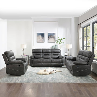 Rudger Gray Manual Loveseat