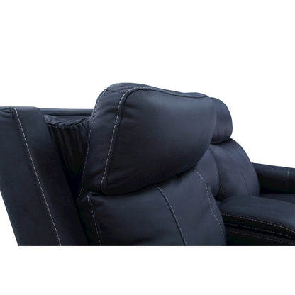 Valencia 3 Piece Dual Power Reclining Set - Ocean