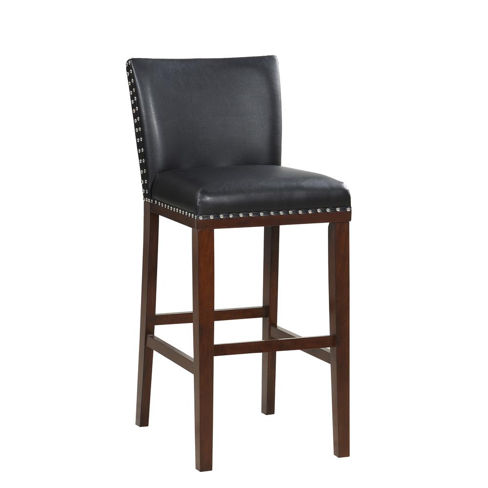 Tiffany Black KD Bar Stool - set of 2