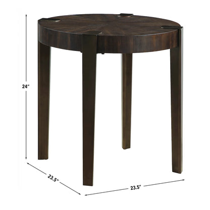 Gracie End Table, Brown