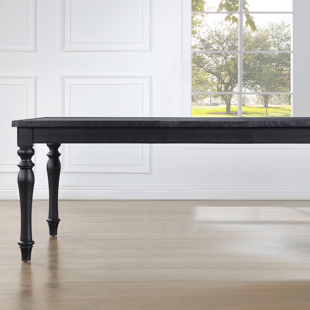 Odessa 66-84-inch Dining Table w/18-inch leaf