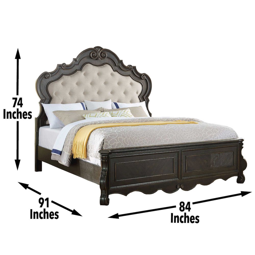 Rhapsody King 4pc Bedroom Set