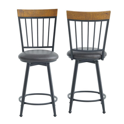 Tyler 24 inch Swivel Bar & Counter Stool with Footrest