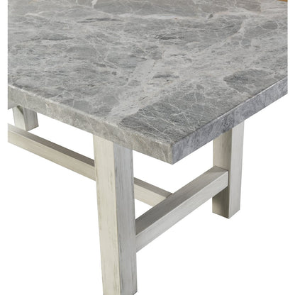 Canova 5pc Dining Gray Marble