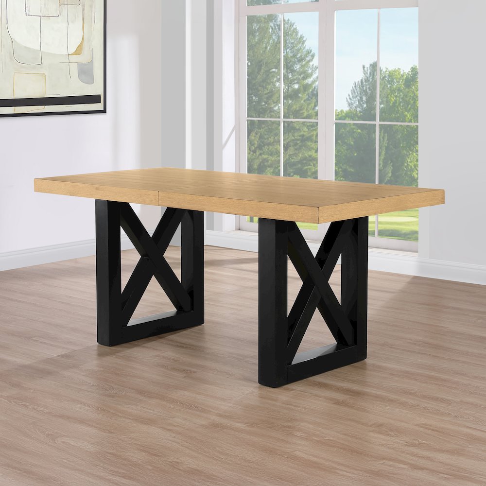 Magnolia 36" Counter Table, Black Base