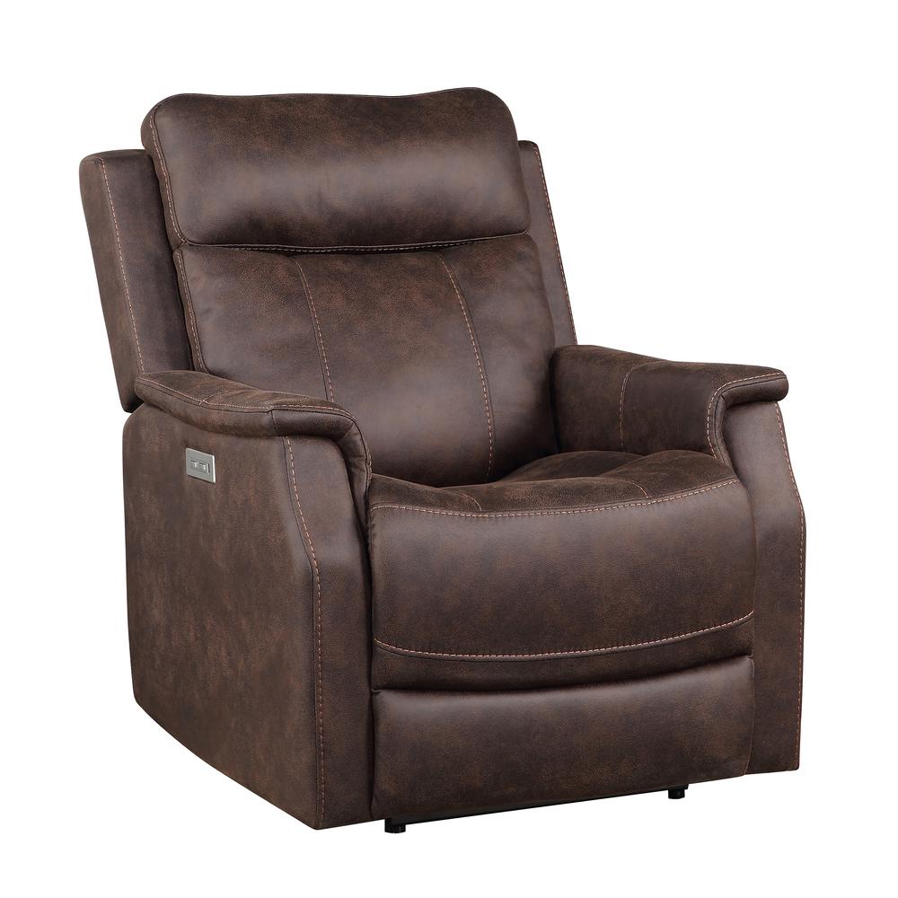 Valencia Dual Power Recliner - Walnut