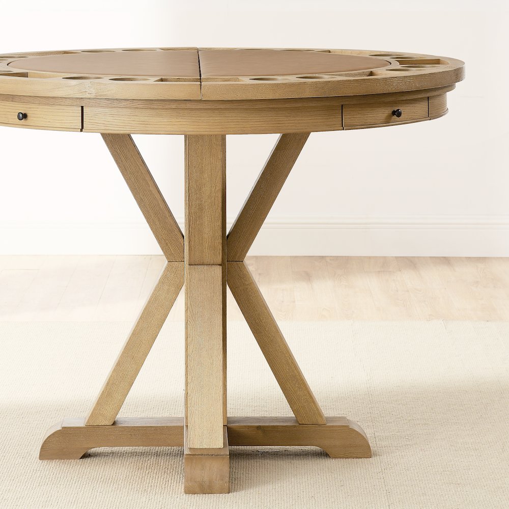 Rylie Game Top, Counter Table & 4 Counter Chairs
