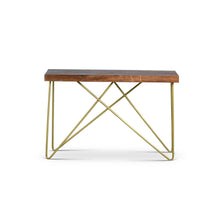 Walter Brass Inlay Sofa Table