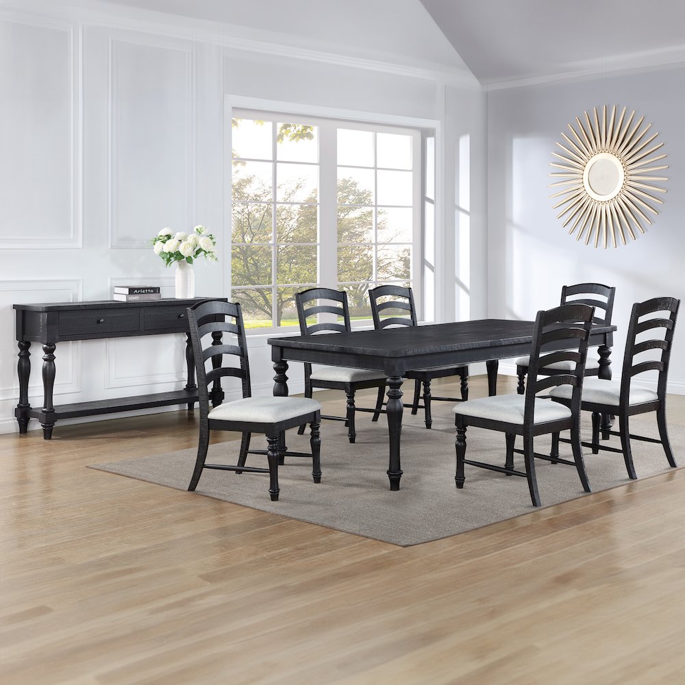 Odessa 7-Piece Dining Set (Table & 6 Side Chairs)
