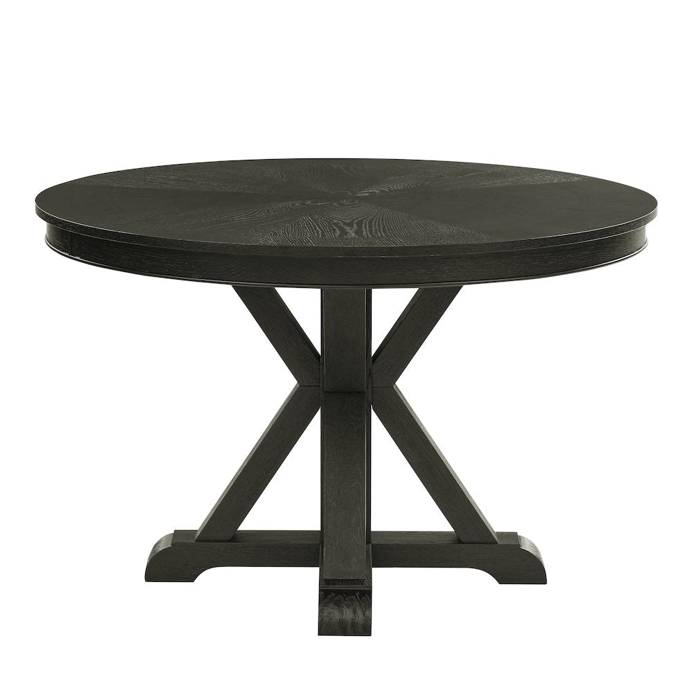 Rylie Dining Table, Black Finish