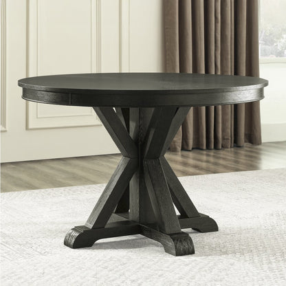 Rylie Dining Table, Black Finish
