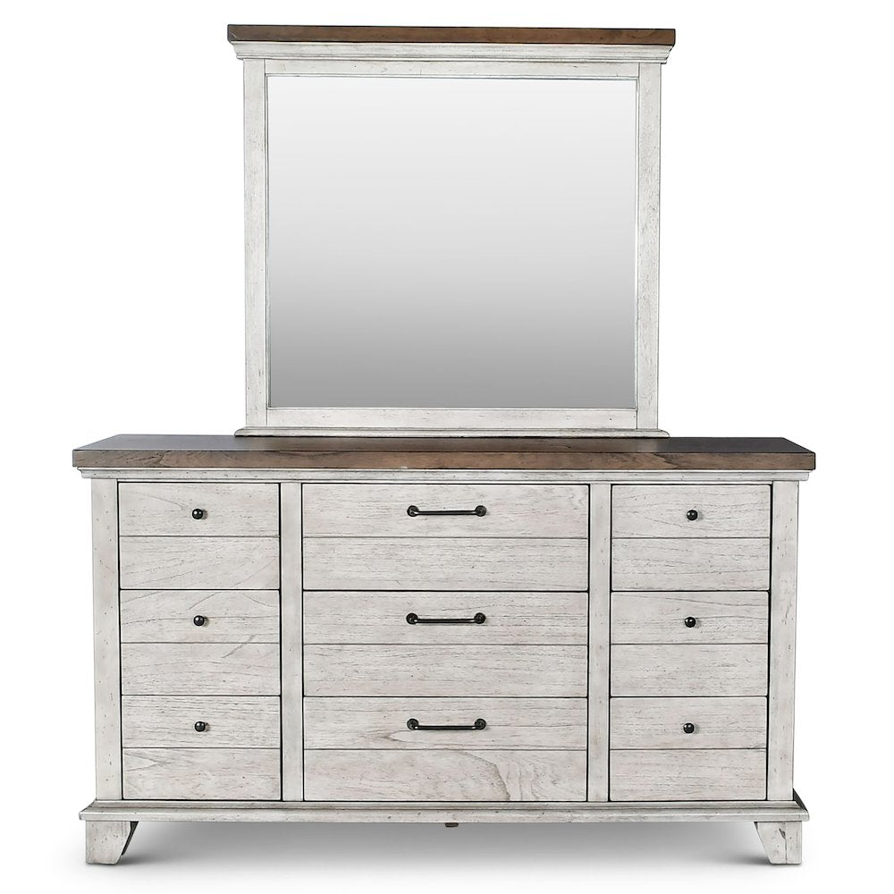 Bear Creek Dresser & Mirror