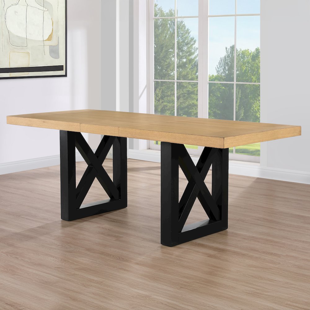 Magnolia 36" Counter Table, Black Base