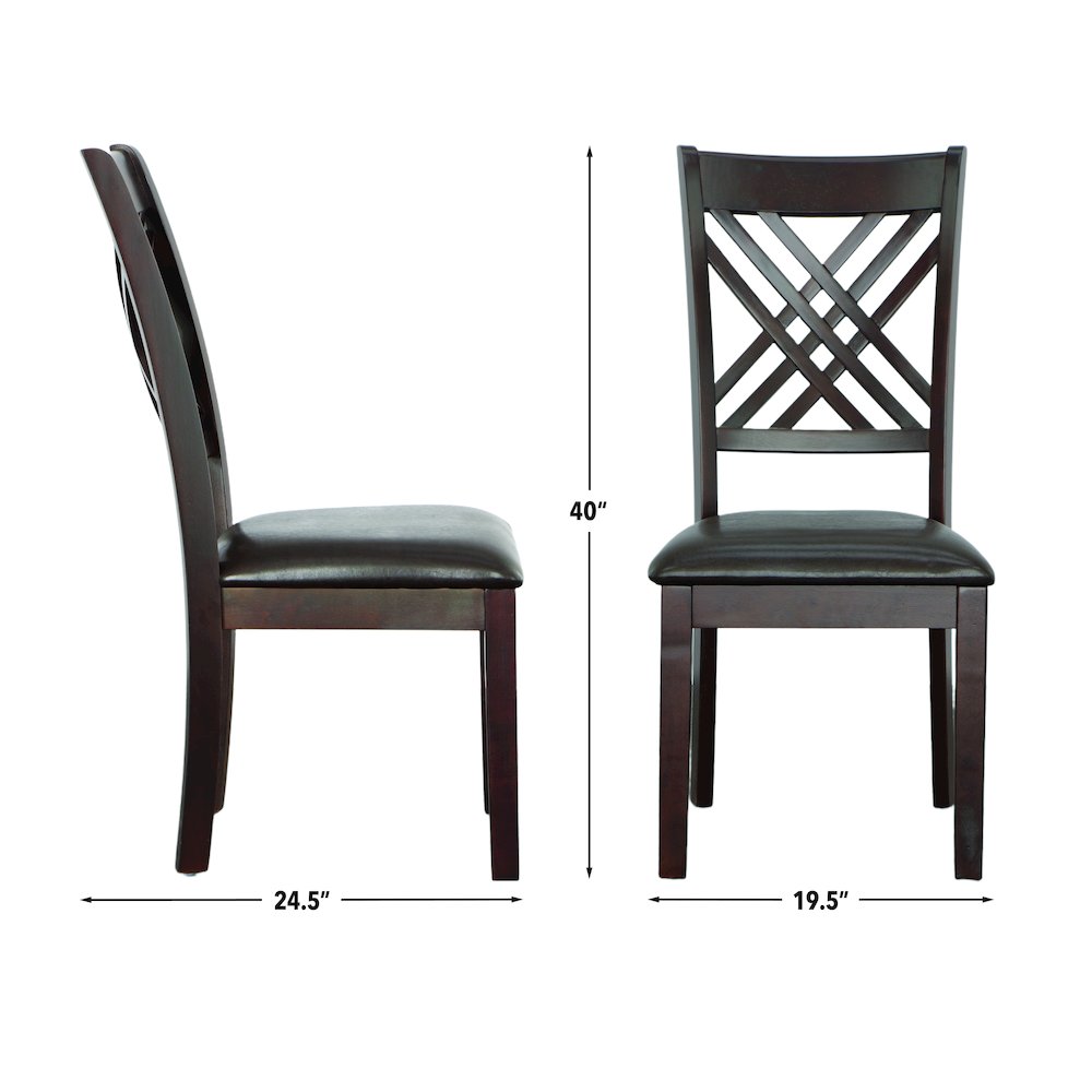 Adrian Oval Table - 5pcs Set (T+4S)
