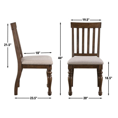 Joanna Side Chair, Brown