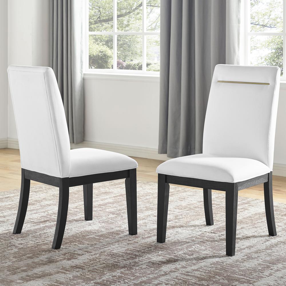 Yves Performance Chair – White, Set of 2