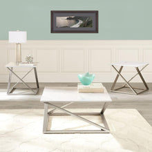 Zurich Faux White Marble Top