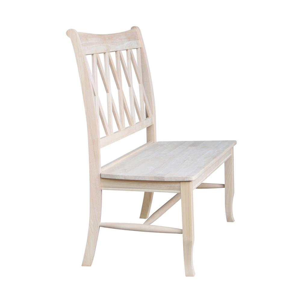Vanity Bench, Unfinished