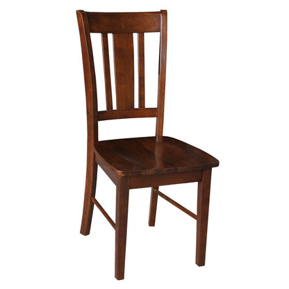 San Remo Splatback Chair, Espresso