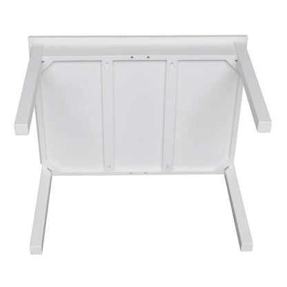Table With Lift Up Top For Storage, White