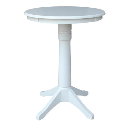 30" Round Top Pedestal Table - 28.9"H