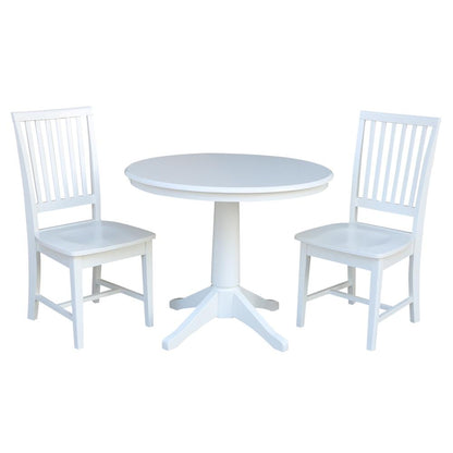 36" Round Top Pedestal Table - 28.9"H