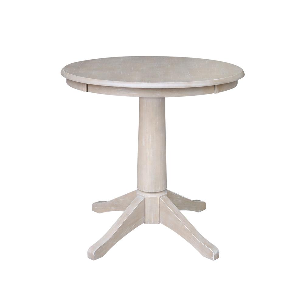 30" Round Top Pedestal Table - 28.9"H