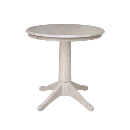 30" Round Top Pedestal Table - 28.9"H
