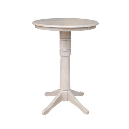 30" Round Top Pedestal Table - 28.9"H