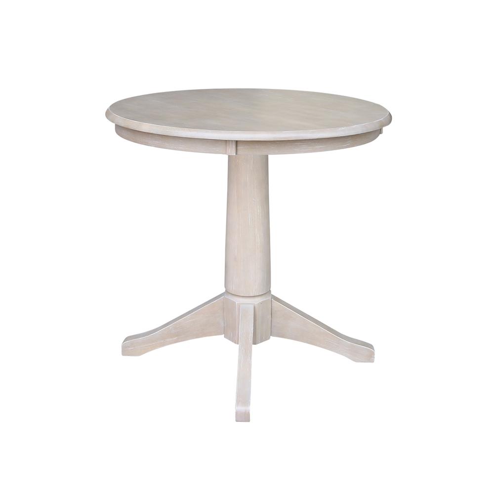 30" Round Top Pedestal Table - 28.9"H