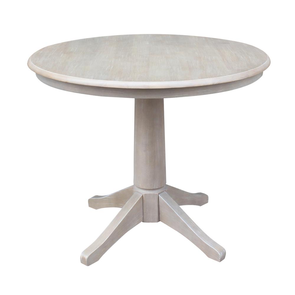 36" Round Top Pedestal Table - 28.9"H