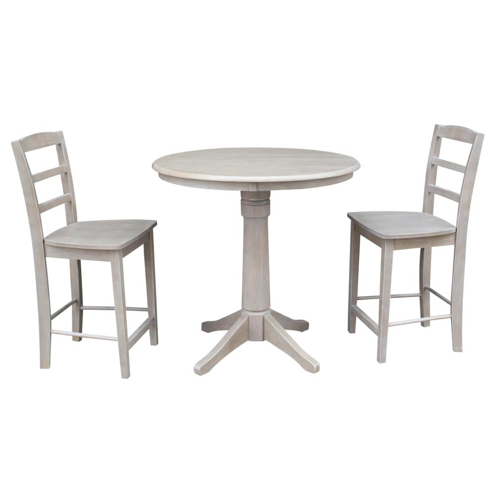 36" Round Top Pedestal Table - 28.9"H
