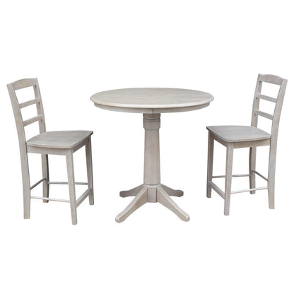 36" Round Top Pedestal Table - 28.9"H