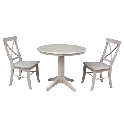 36" Round Top Pedestal Table - 28.9"H