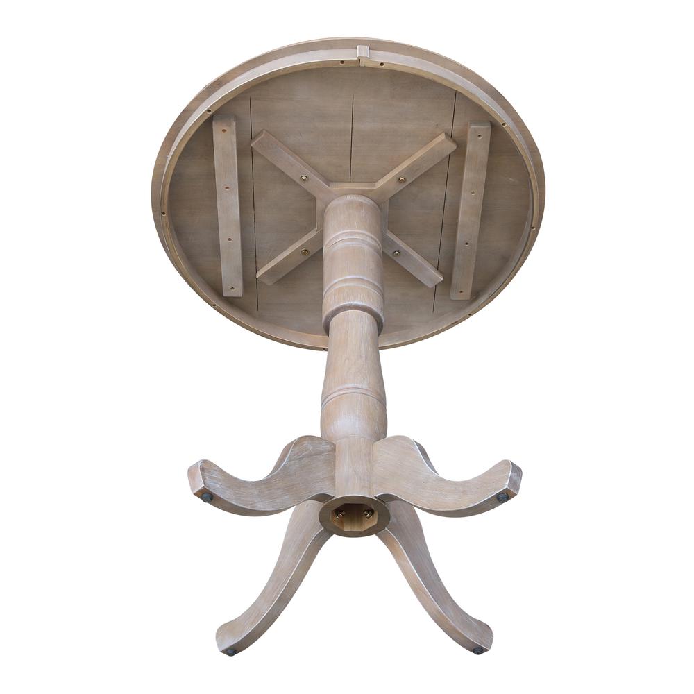 36" Round Top Pedestal Table - 34.9"H
