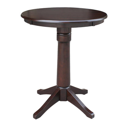 30" Round Top Pedestal Table - 28.9"H