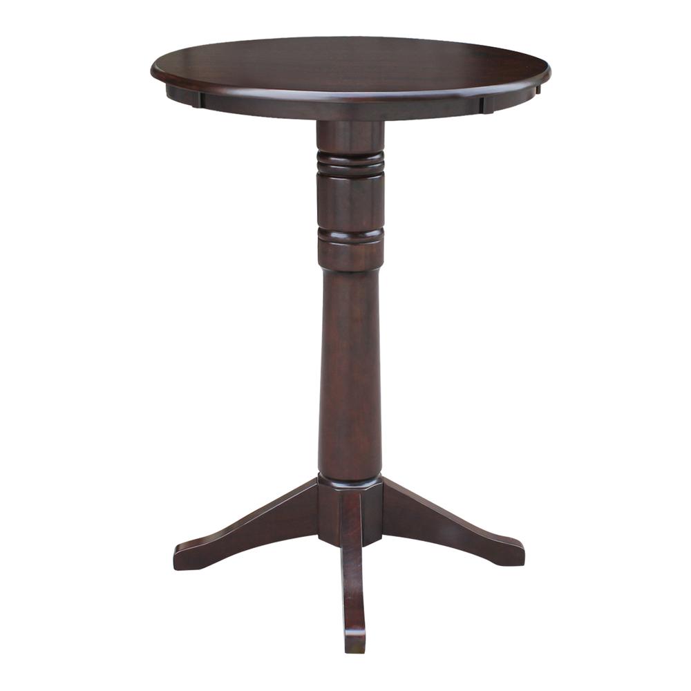 30" Round Top Pedestal Table - 28.9"H