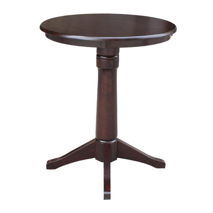 30" Round Top Pedestal Table - 28.9"H