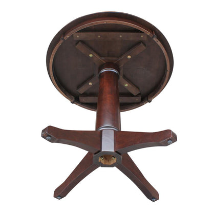 30" Round Top Pedestal Table - 28.9"H