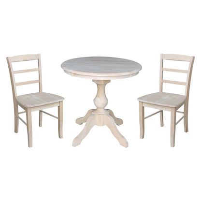 30" Round Top Pedestal Table - 28.9"H