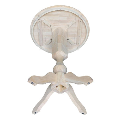 30" Round Top Pedestal Table - 34.9"H