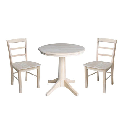 30" Round Top Pedestal Table - 28.9"H