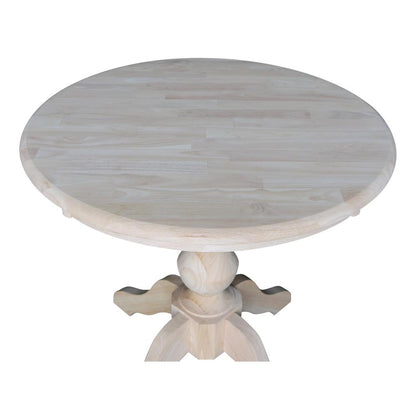 30" Round Top Pedestal Table - 28.9"H