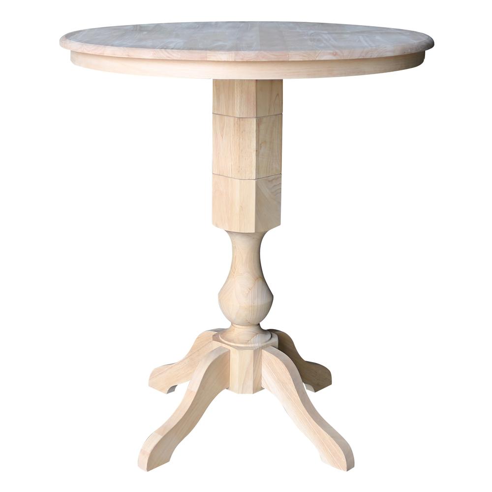 36" Round Top Pedestal Table - 40.9"H